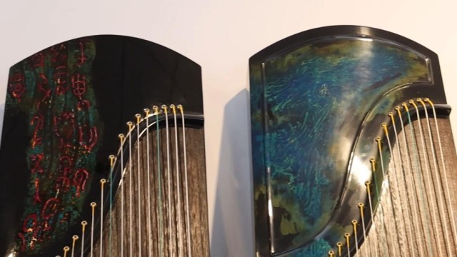 一臺古箏“彈出”兩岸情緣